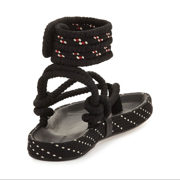 NWT ISABEL MARANT Flat Rope Sandals - Picture 2 of 8